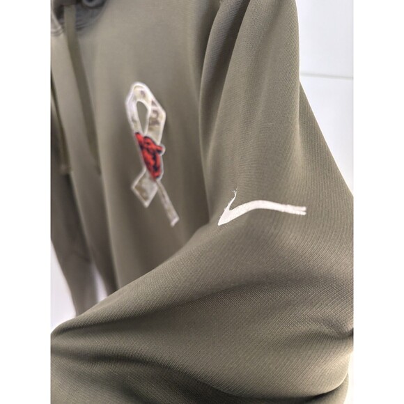 Mens Nike Therma-Fit Salute to Service Chicago Bears Hoodie Sweatshirt USA Sz M - Picture 5 of 9